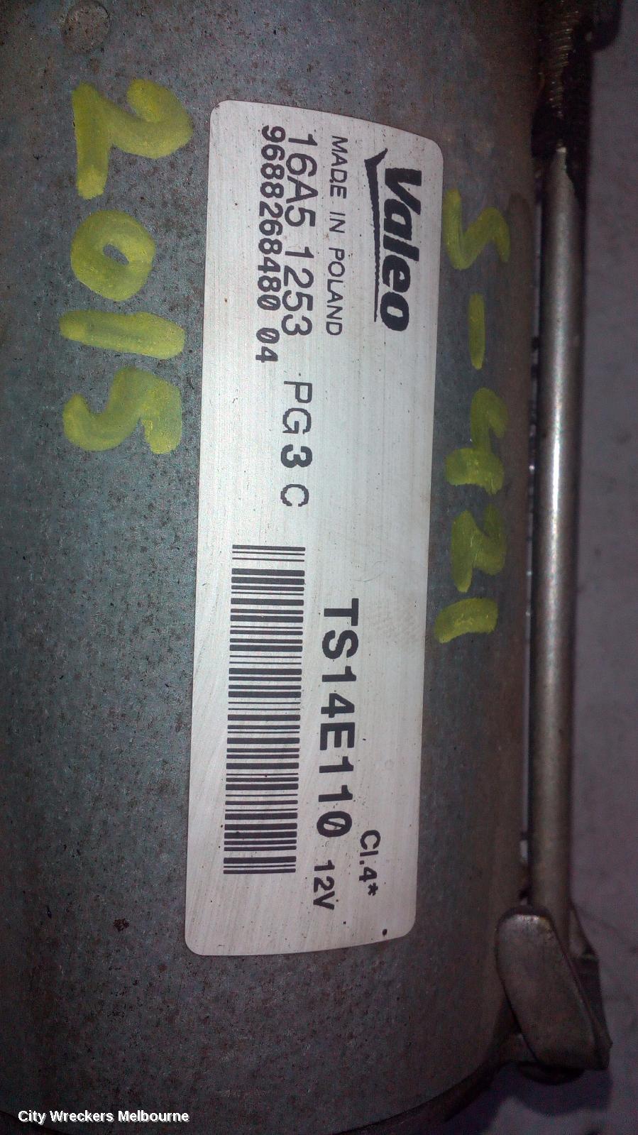 CITROEN BERLINGO STARTER, DIESEL, 1.6, TURBO, B9C, 03/2009 - 12/2018 - Image 1