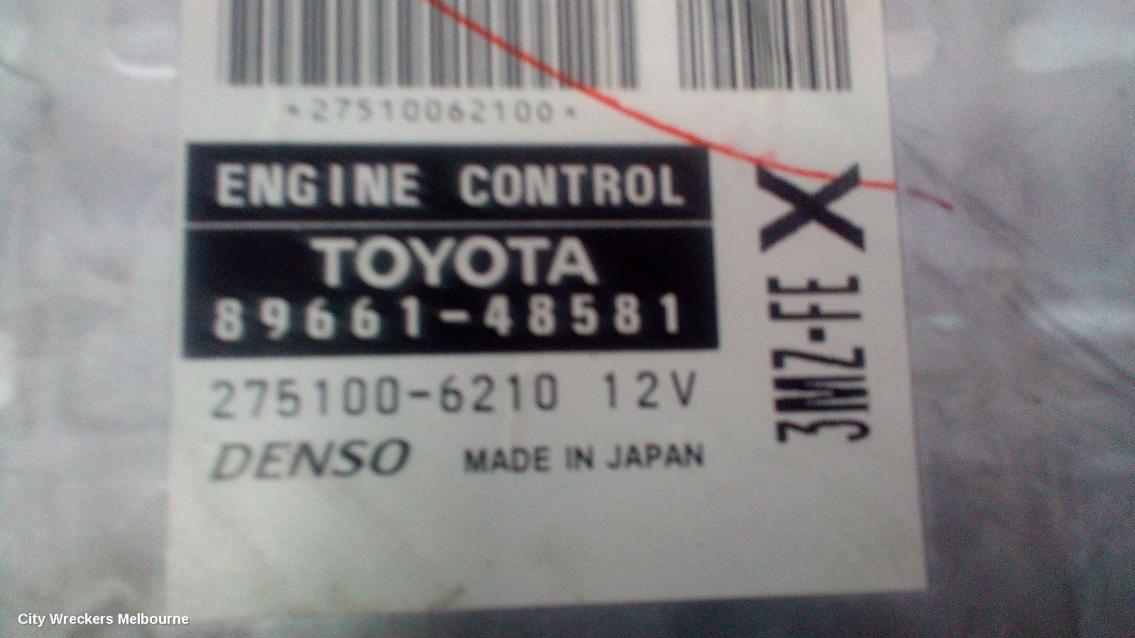 LEXUS RX SERIES ECU, ENGINE ECU, 3.3, 3MZ, PETROL, RX330, ECU ONLY, MCU3#, 04/2003 - 11/2005 - Image 2