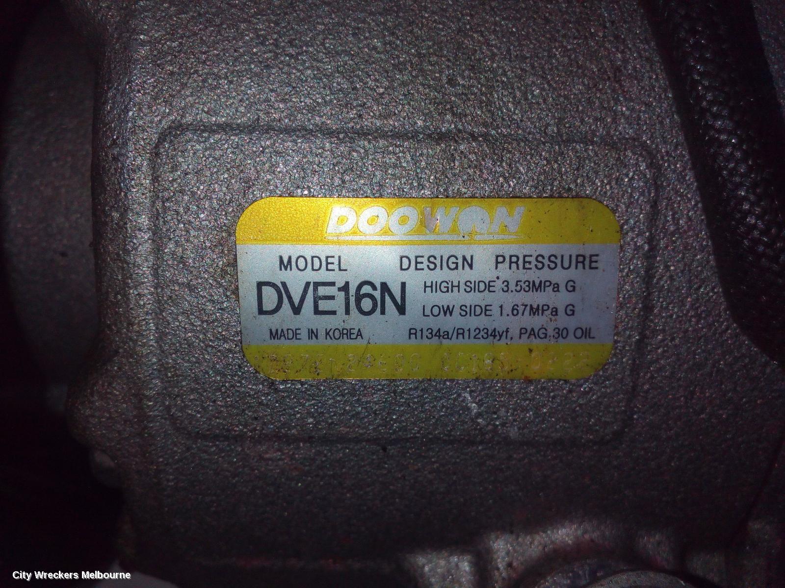HYUNDAI TUCSON A/C COMPRESSOR, TL, 2.0, G4NC, PETROL, 06/2018 - 01/2021 - Image 1
