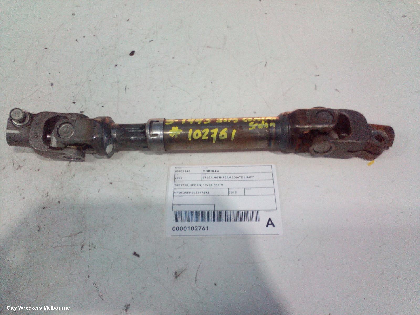 TOYOTA COROLLA STEERING INTERMEDIATE SHAFT, ZRE172R, SEDAN, 12/2013 - 06/2019 - Image 1