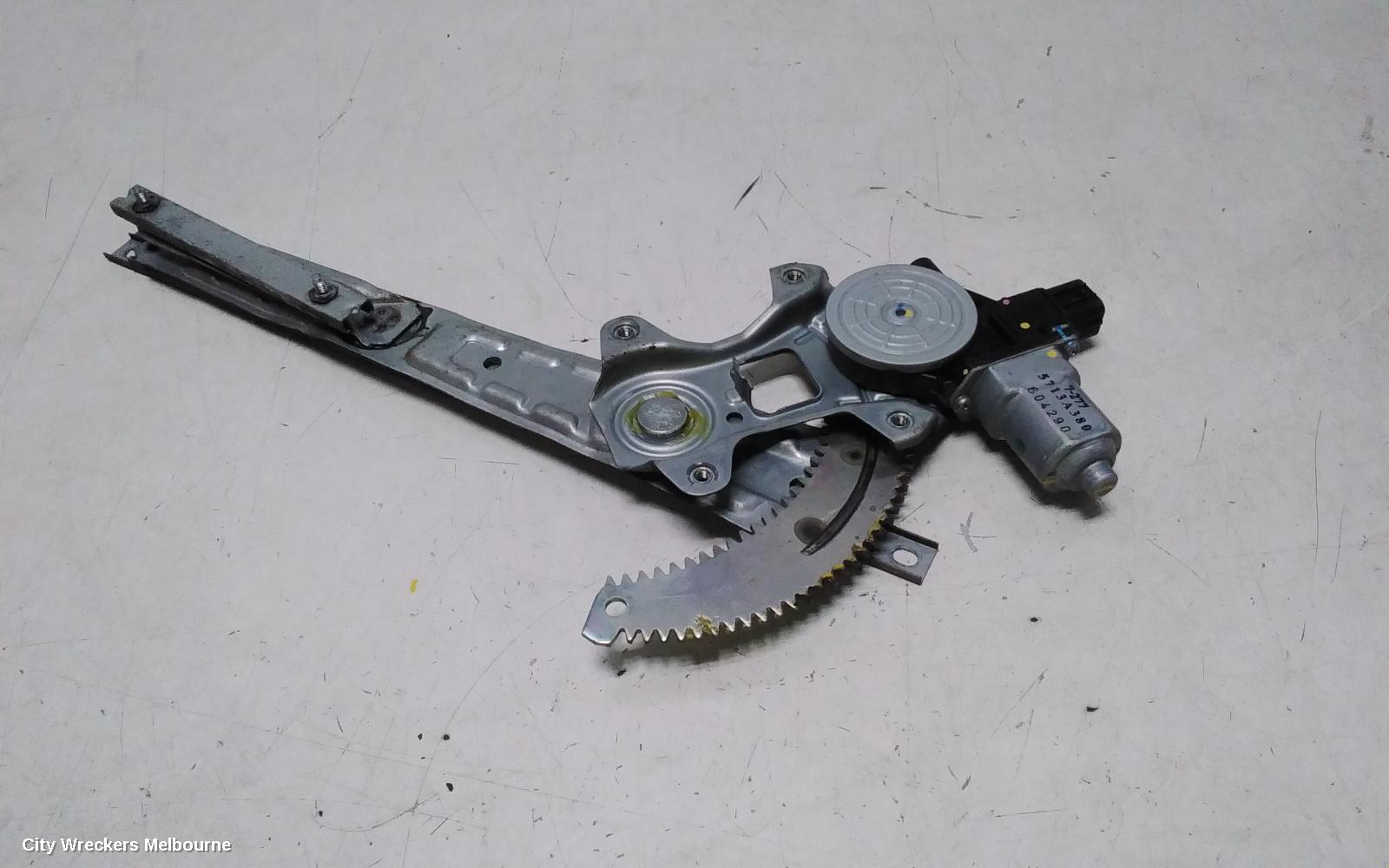 MITSUBISHI MIRAGE RIGHT FRONT WINDOW REG/MOTOR, LA-LB, POWER, 12/2012 - 12/2024 - Image 1