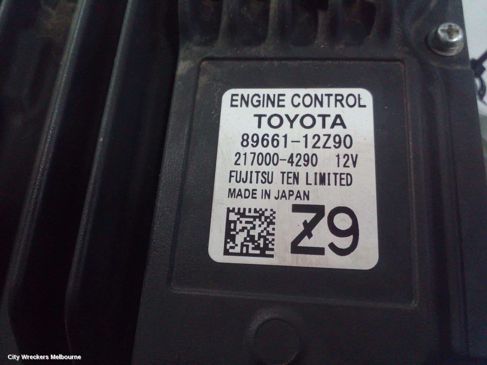 TOYOTA COROLLA ECU, ENGINE ECU, 2.0, PETROL, M20A-FKS, ECU ONLY, MZEA12R, 07/2018 ONWARDS - Image 1