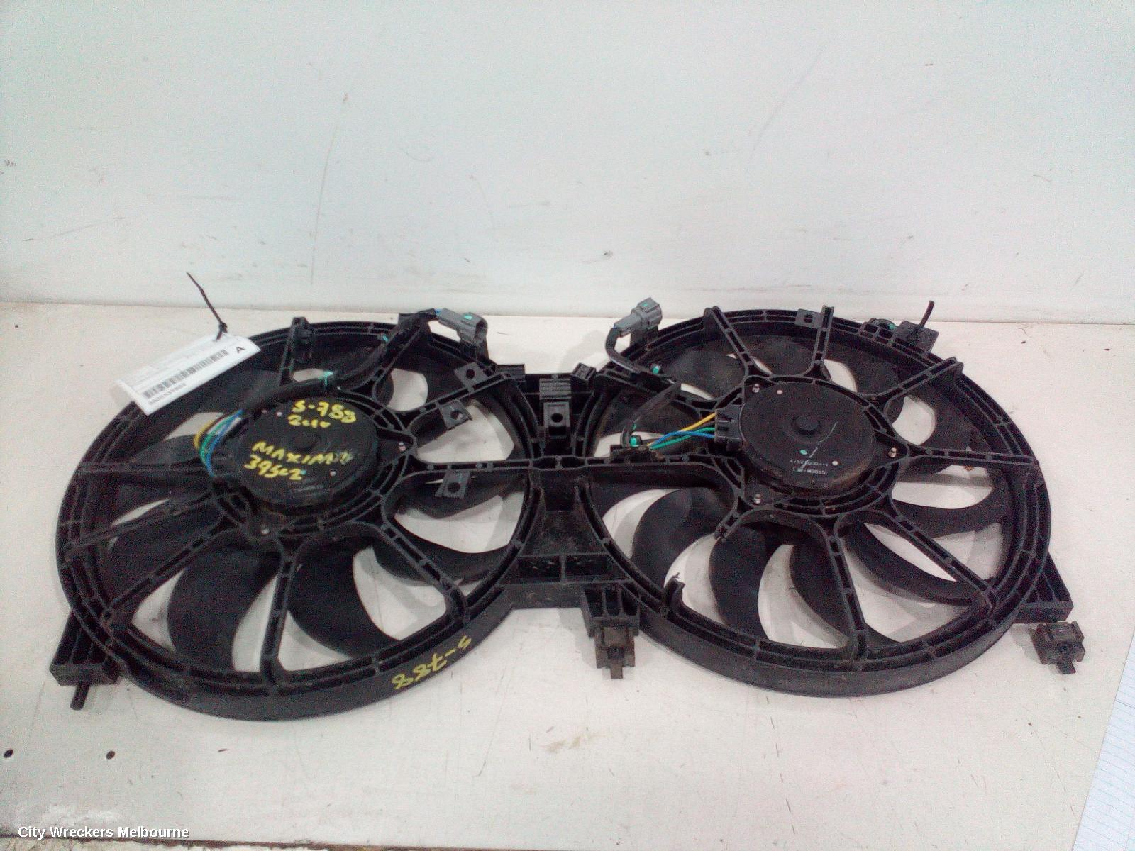 NISSAN MAXIMA FAN, DUAL FAN ASSY, J32, 06/2009 - 09/2014 - Image 1