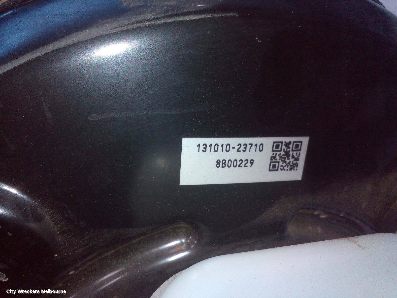 TOYOTA COROLLA BRAKE BOOSTER, ZRE182R, P/N 13101023710, 10/2012 - 06/2018 - Image 2