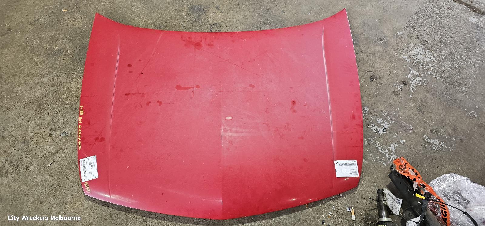 HONDA ACCORD BONNET, 8TH GEN, EURO (VIN JHMCU), 06/2008 - 12/2015 - Image 1
