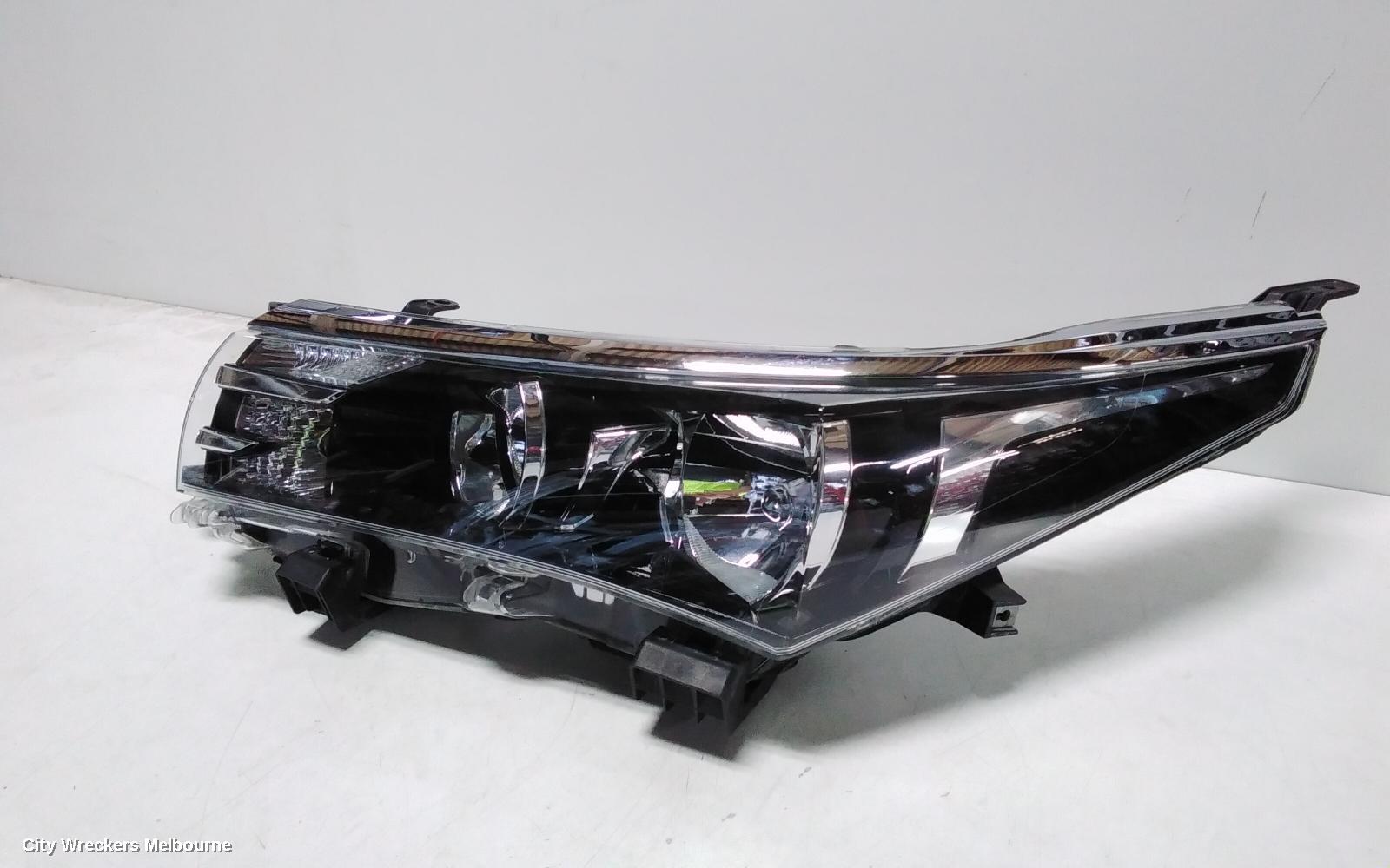 TOYOTA COROLLA LEFT HEADLAMP, ZRE172R, SEDAN, ASCENT/SX, HALOGEN TYPE, 12/2013 - 10/2016 - Image 3