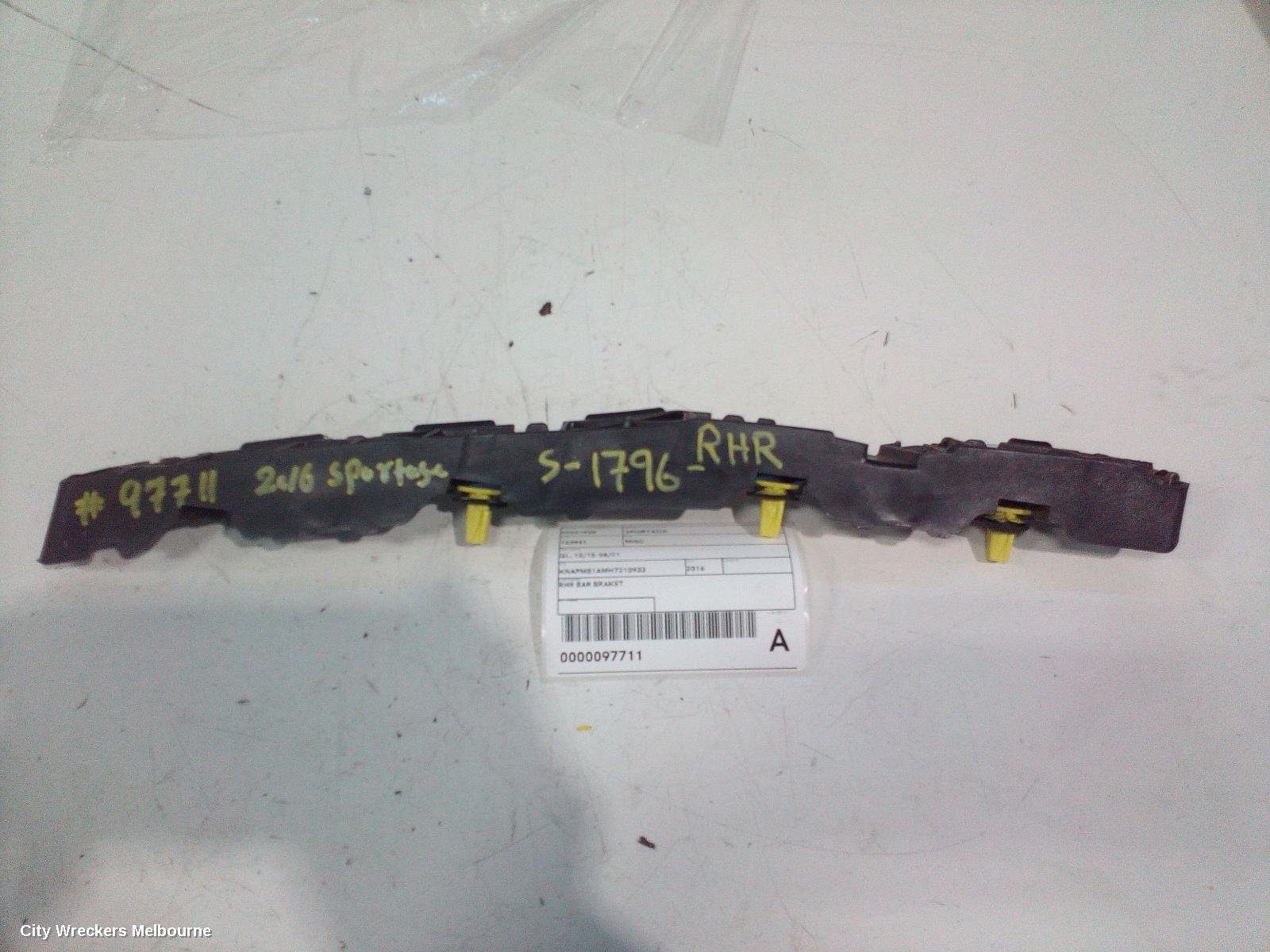 KIA SPORTAGE, QL, 10/2015 - 08/2021, RHR BAR BRAKET: 97711 - Image 2