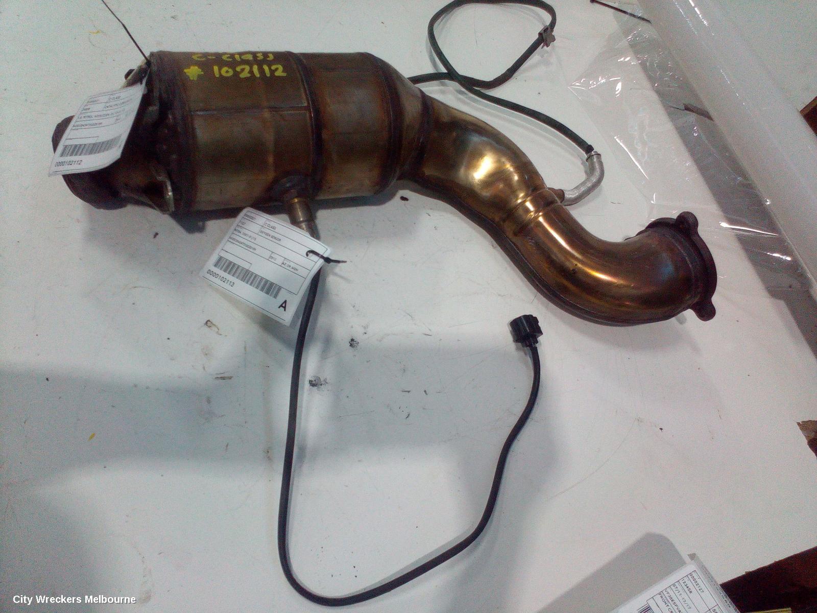 MERCEDES C CLASS CATALYTIC CONVERTER, 1.8, PETROL, W204/C204, 01/2010 - 01/2015 - Image 2