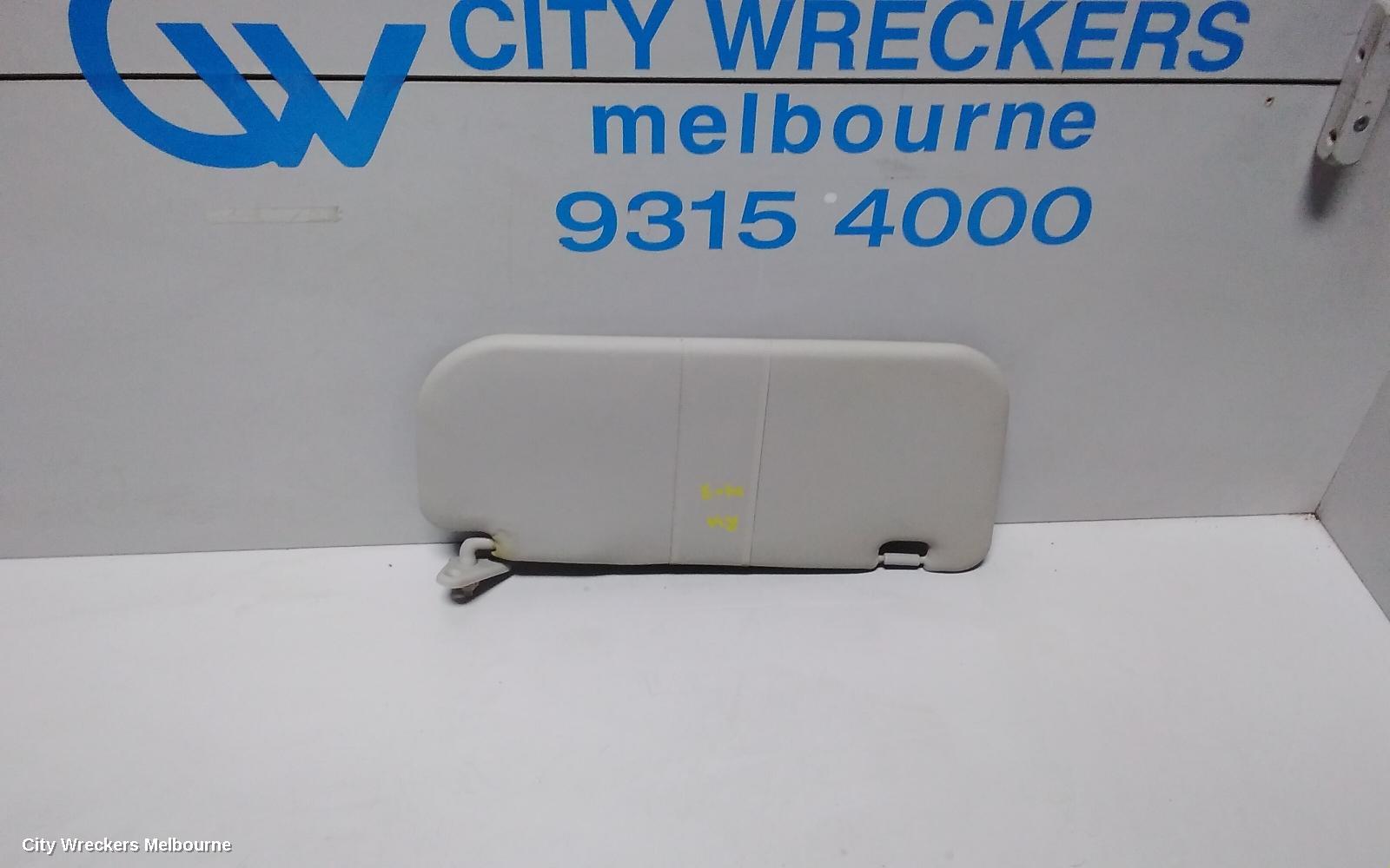 MITSUBISHI TRITON SUNVISOR, MQ, RH SIDE, VINYL, GREY, 03/2015 - 10/2018 - Image 1