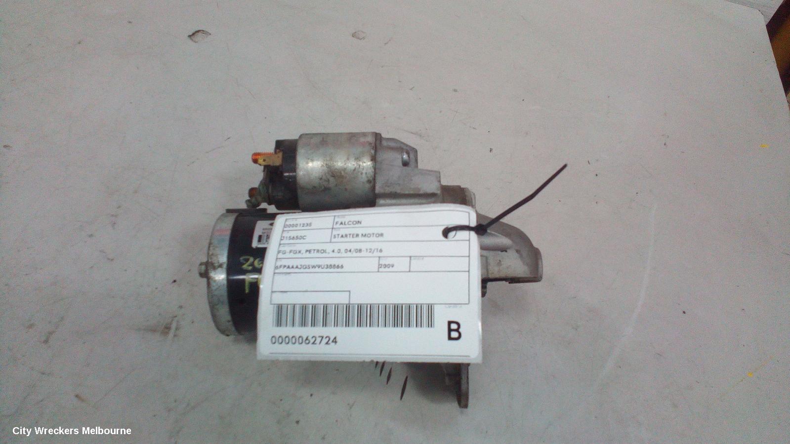FORD FALCON STARTER, FG-FGX, PETROL, 4.0, 04/2008 - 12/2016 - Image 3