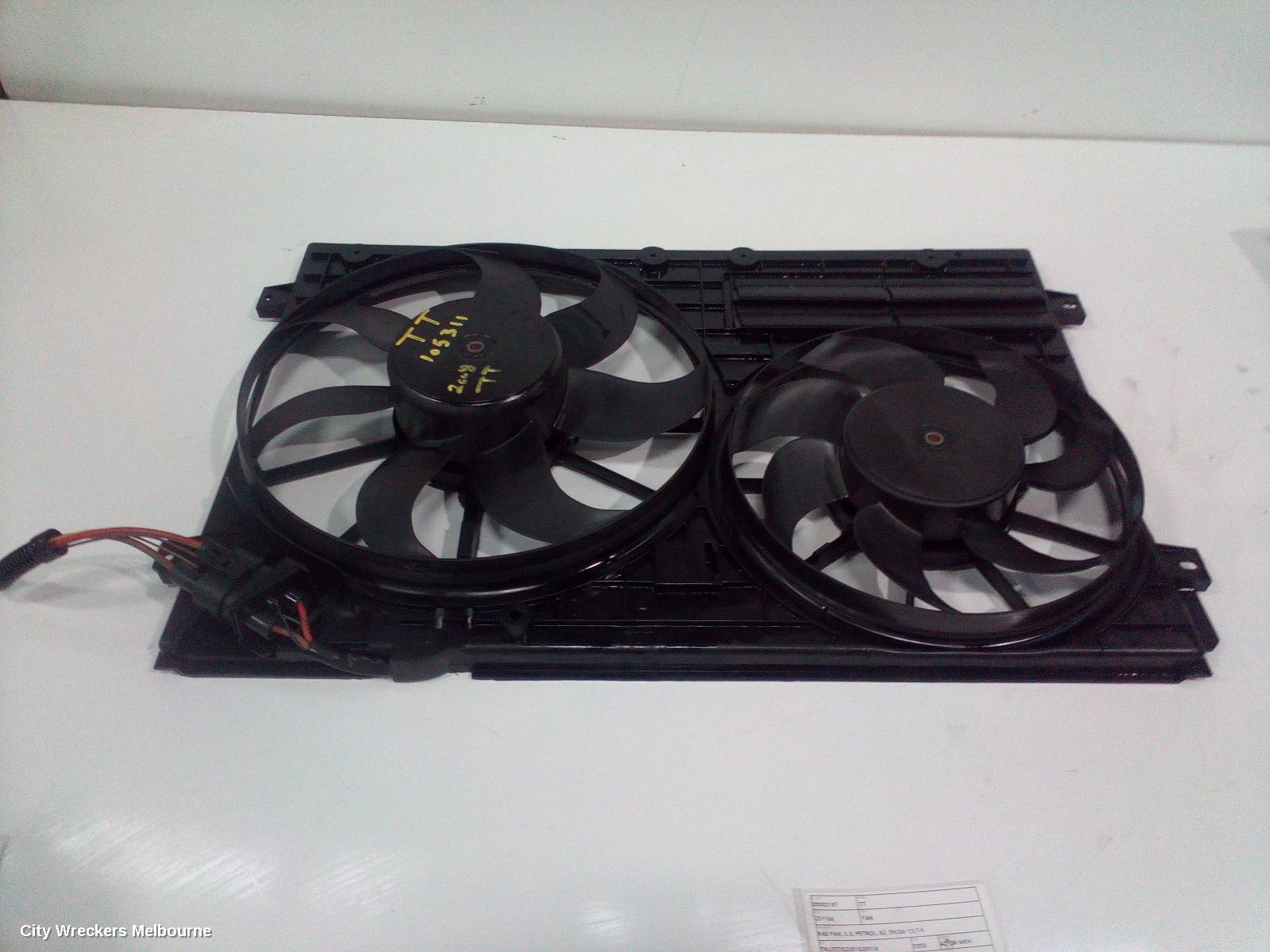 AUDI TT FAN, RAD FAN, 2.0, PETROL, 8J, 09/2006 - 12/2014 - Image 1