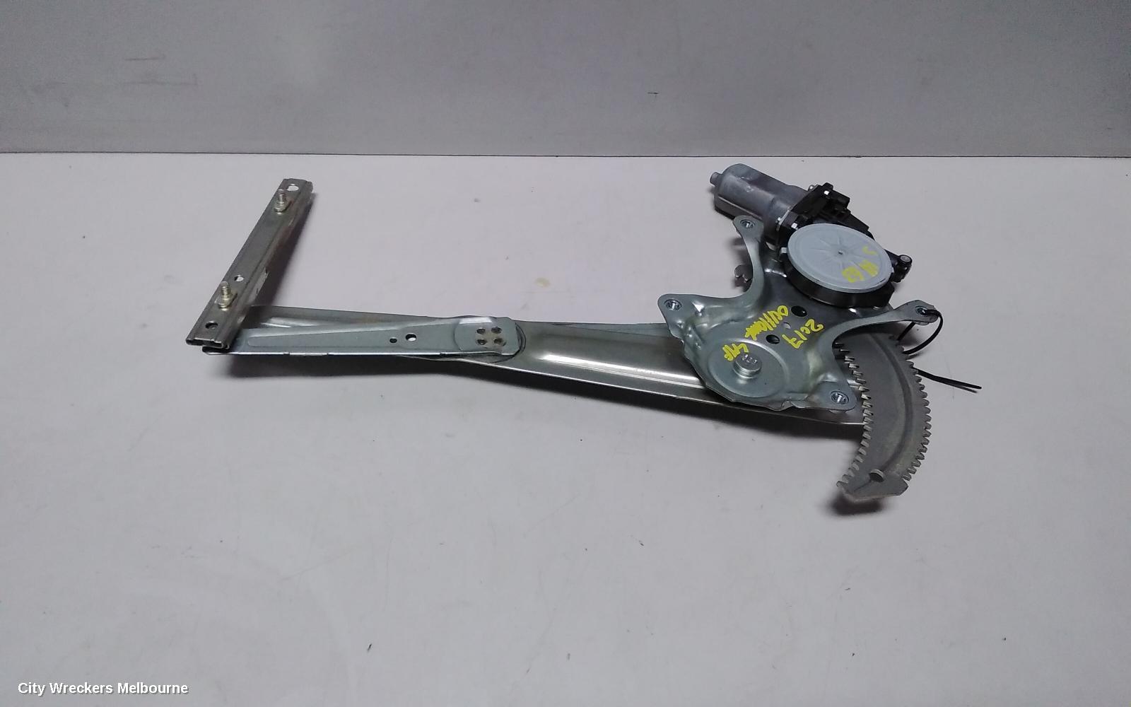 MITSUBISHI OUTLANDER LEFT FRONT WINDOW REG/MOTOR, ZJ-ZK, 10/2012 ONWARDS - Image 2