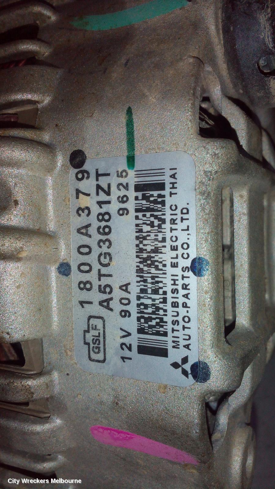 MITSUBISHI TRITON ALTERNATOR, DIESEL, 2.4, 4N15, MQ-MR, 04/2015 ONWARDS - Image 1