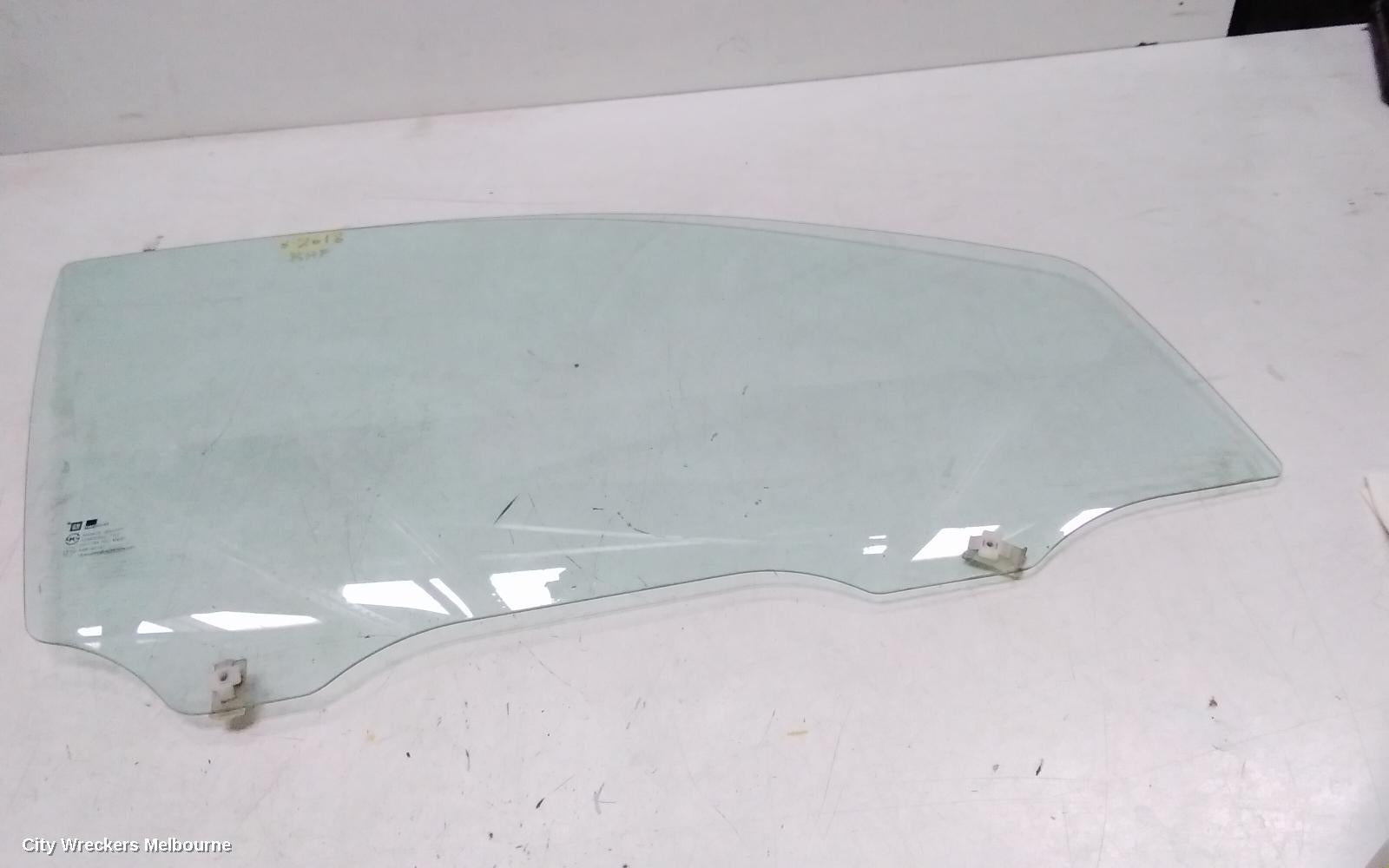 HOLDEN BARINA RIGHT FRONT DOOR WINDOW, TK, SEDAN/5DR HATCH, 12/2005 - 12/2012 - Image 1