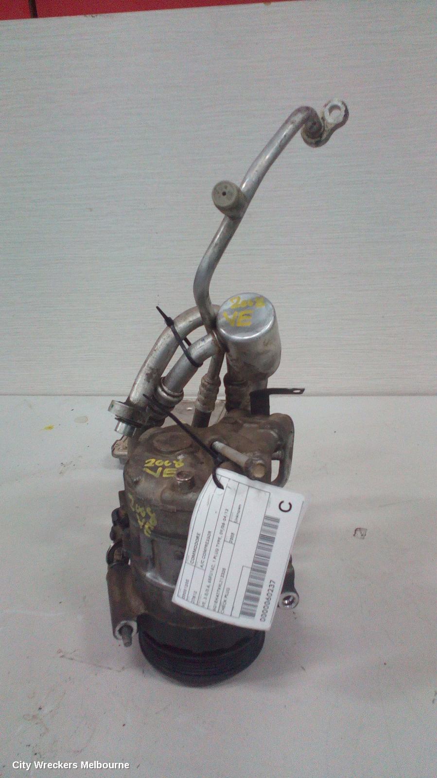 HOLDEN COMMODORE A/C COMPRESSOR, VE, 3.0/3.6, 6SEU16C, 1 PLUG TYPE, 09/2006 - 04/2013 - Image 3