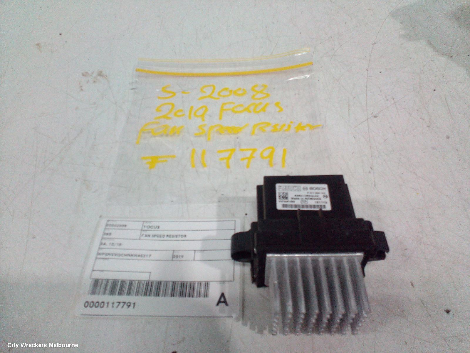 FORD FOCUS FAN SPEED RESISTOR, SA, 10/2018 - 12/2024 - Image 3
