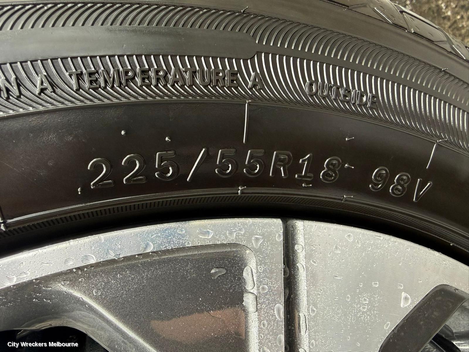 CHERY TIGGO 7 PRO WHEEL MAG, T32, FACTORY, 18X8IN, MULTISPOKE, BI-COLOUR, 05/2023 ONWARDS - Image 2