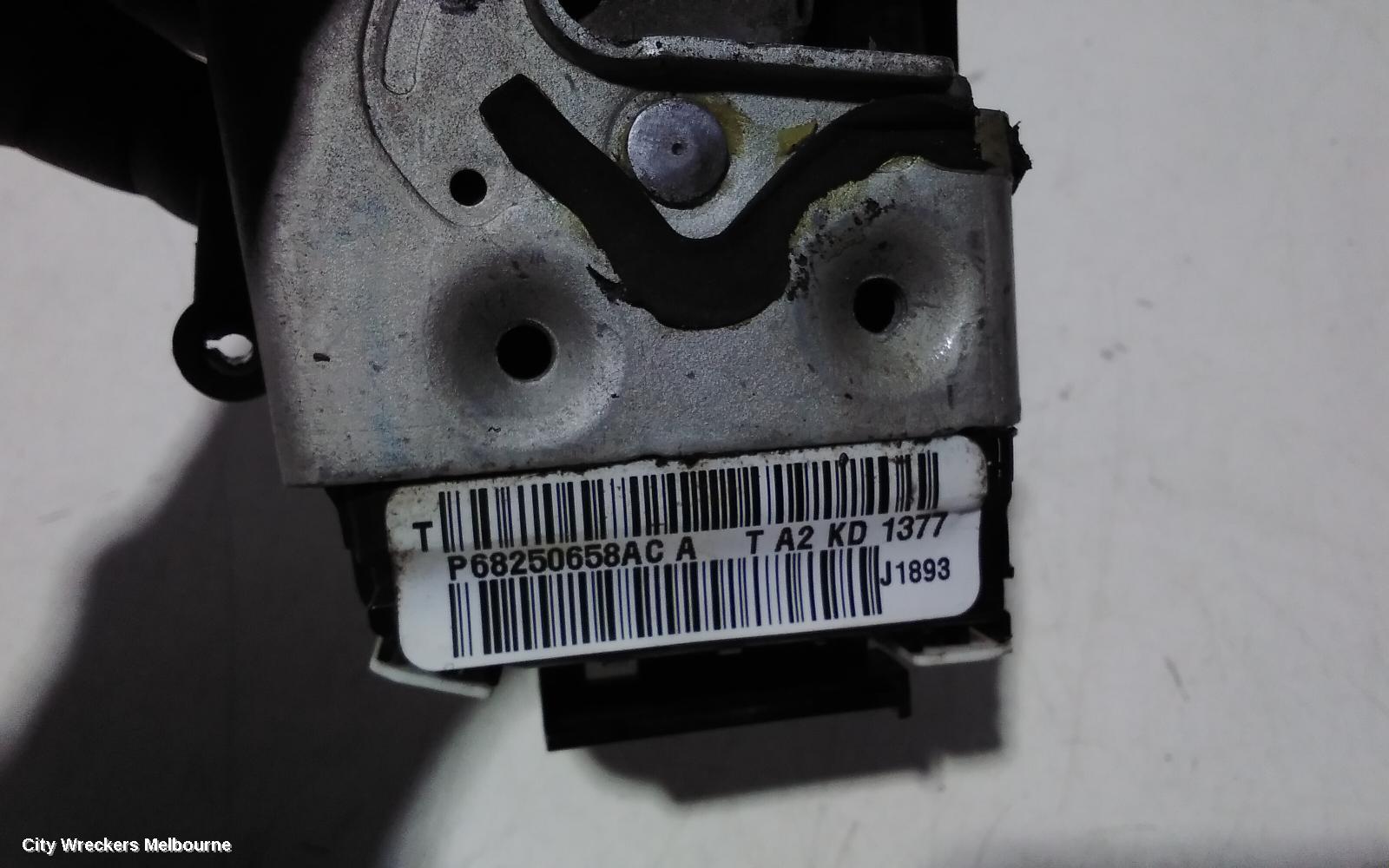 JEEP GRANDCHEROKEE DOOR/BOOT/GATE LOCK, RIGHT FRONT DOOR LOCK, WK, 10/2010 - 02/2022 - Image 3