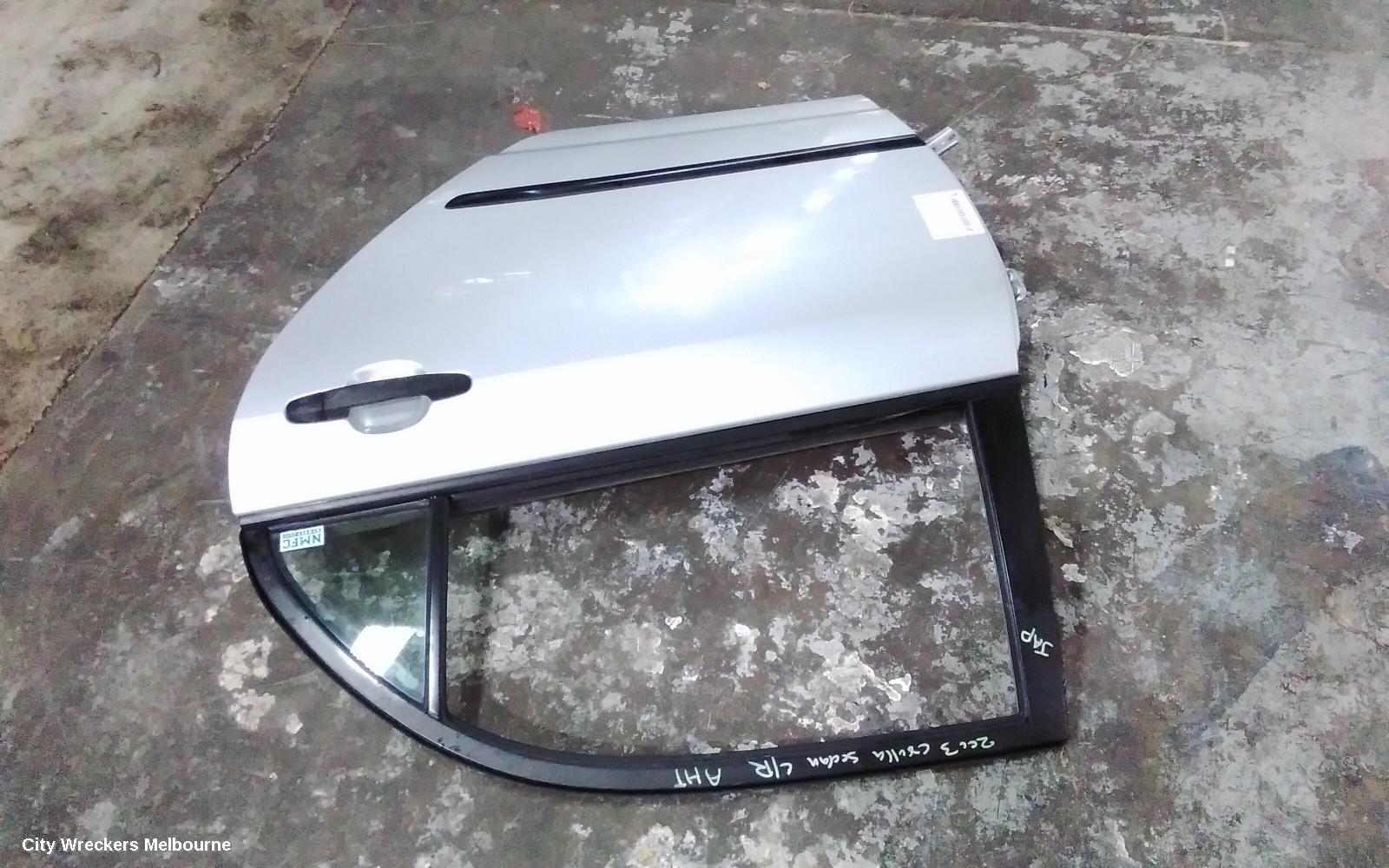 TOYOTA COROLLA LEFT REAR DOOR/SLIDING, ZZE122 (SOUTH AFRICA-VIN AHT), SEDAN, 03/2003 - 06/2007 - Image 3