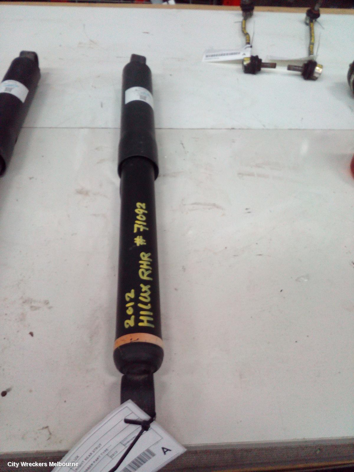 TOYOTA HILUX RIGHT REAR STRUT, ***USE SHOCK ABSORBER PART TYPE*** - Image 2