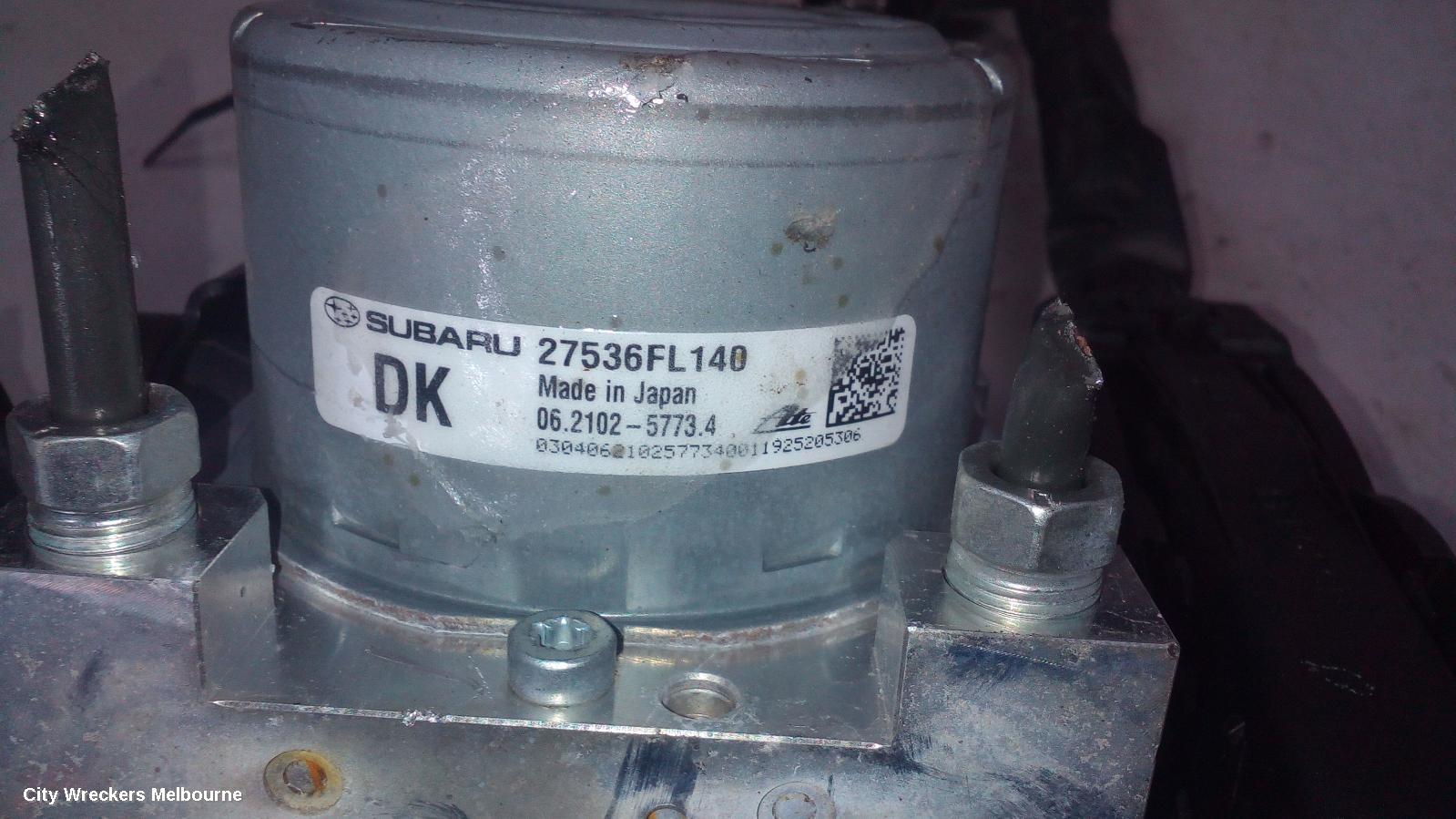 SUBARU IMPREZA ABS PUMP/MODULATOR, G5, P/N FL140, 11/2016 ONWARDS - Image 2