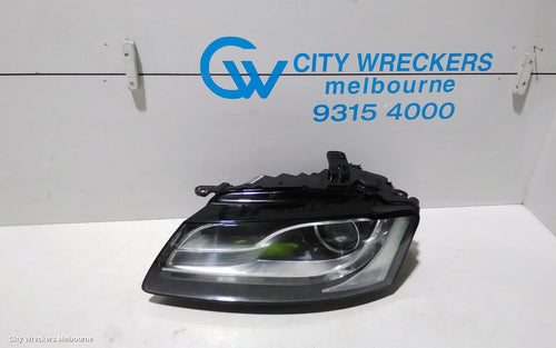 AUDI A5 LEFT HEADLAMP, 8T, A5/S5, BI-XENON, NON ADAPTIVE TYPE, 10/2007 - 01/2012 - Image 1