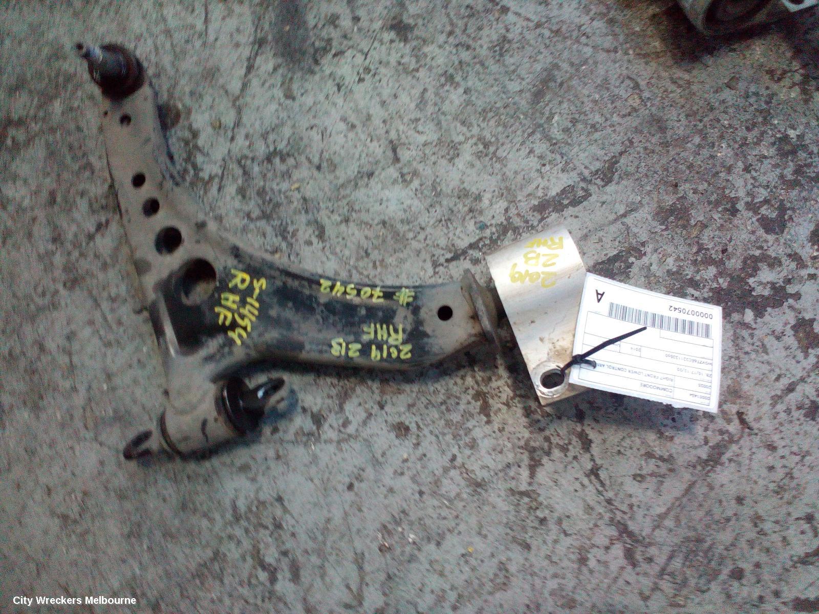 HOLDEN COMMODORE RIGHT FRONT LOWER CONTROL ARM, ZB, FWD, 10/2017 - 12/2020 - Image 1