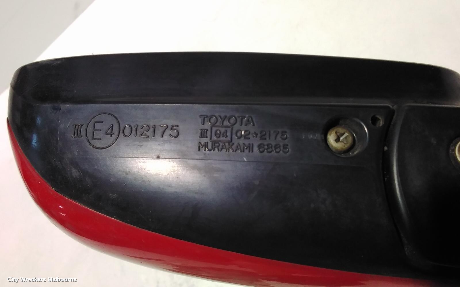 TOYOTA COROLLA LEFT DOOR MIRROR, ZZE122 (SOUTH AFRICA-VIN AHT), POWER, 03/2003 - 08/2004 - Image 3