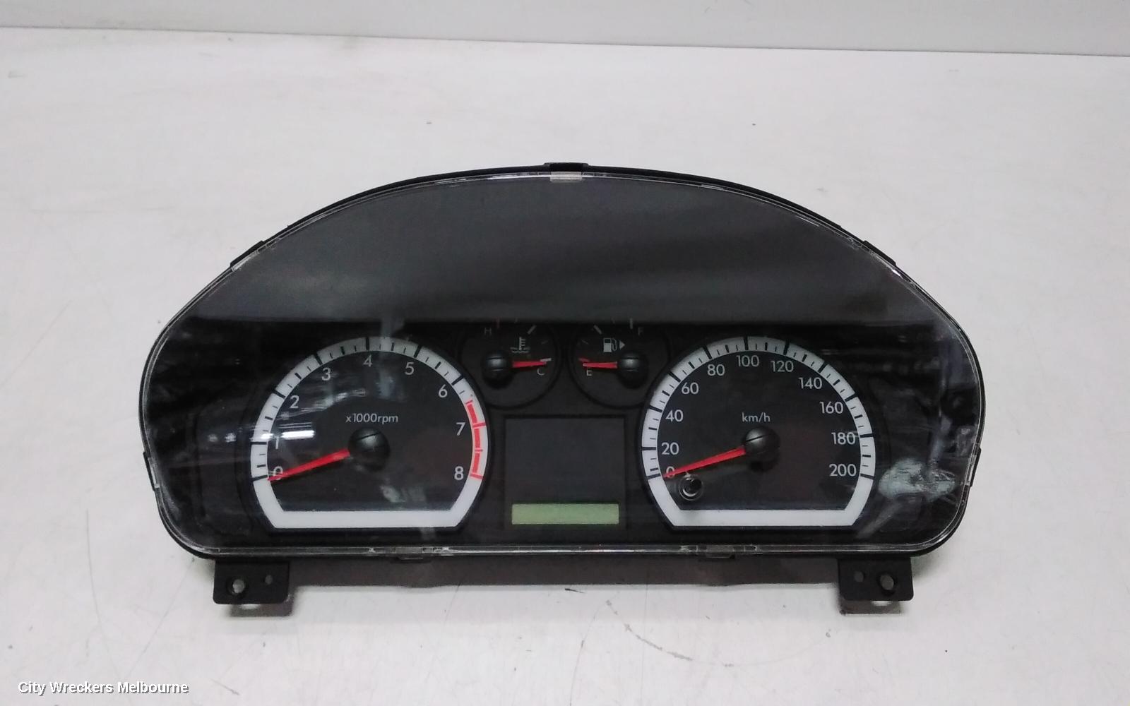 HOLDEN BARINA INSTRUMENT CLUSTER, INSTRUMENT CLUSTER, AUTO, TK, SINGLE SCREEN, SEDAN/5DR HATCH,12/2005 - 12/2012 - Image 2