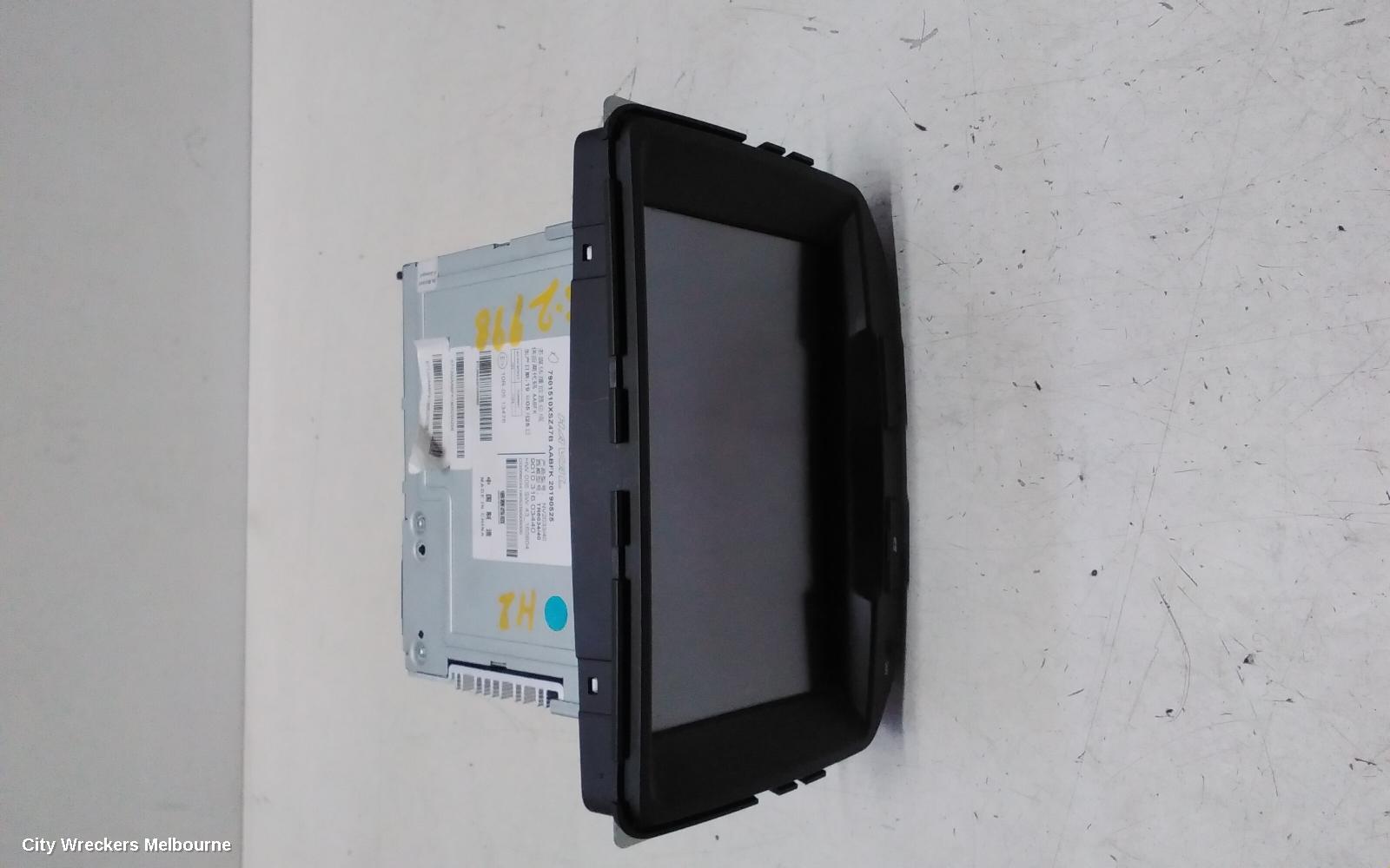 HAVAL H2 RADIO/CD/DVD/SAT/TV, STANDARD TYPE, 06/2015 - 02/2021 - Image 1
