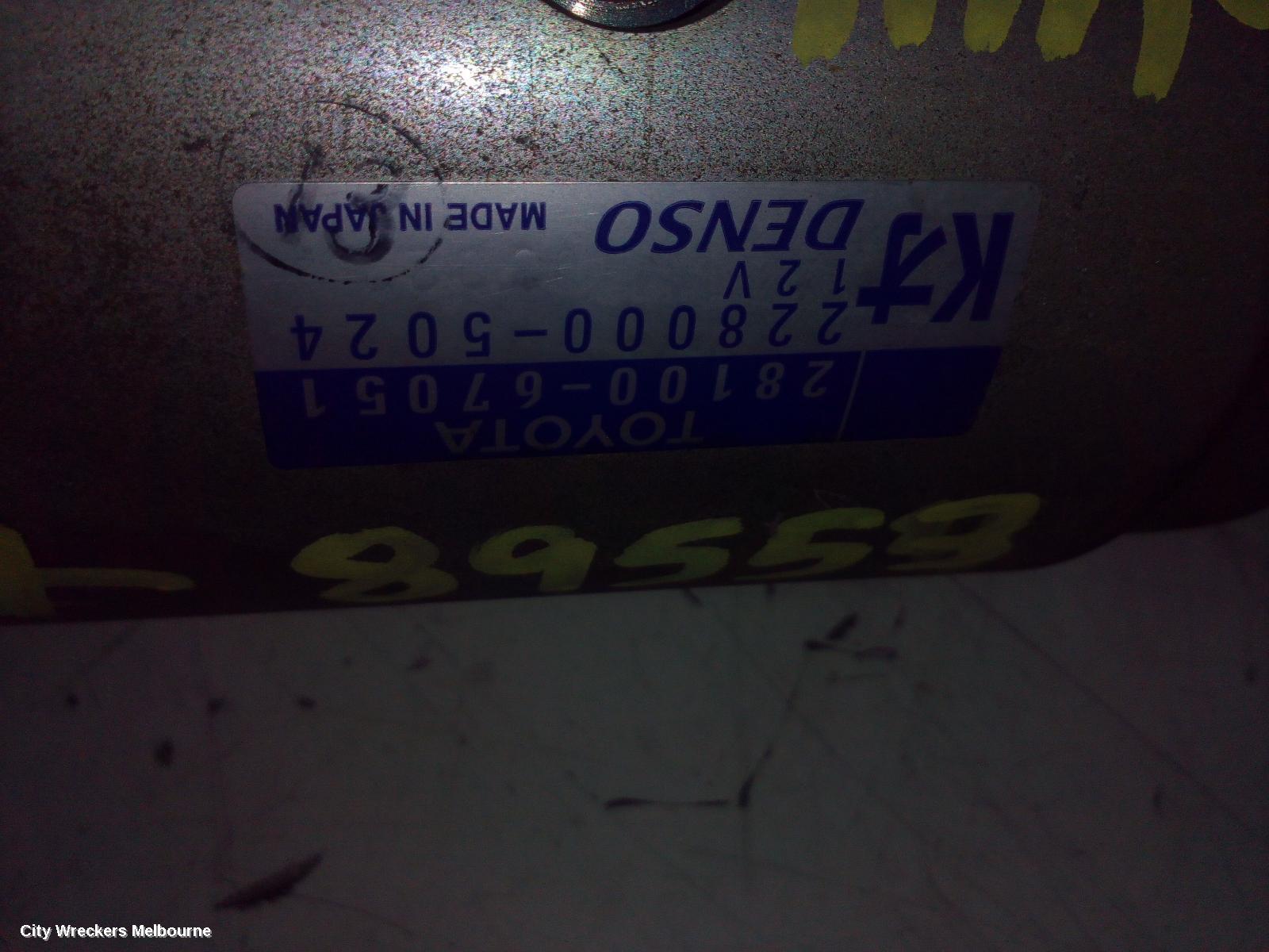 TOYOTA HIACE STARTER, DIESEL, 3.0, 1KD-FTV, TURBO, MANUAL T/M TYPE, KDH, 09/2006 - 04/2019 - Image 1