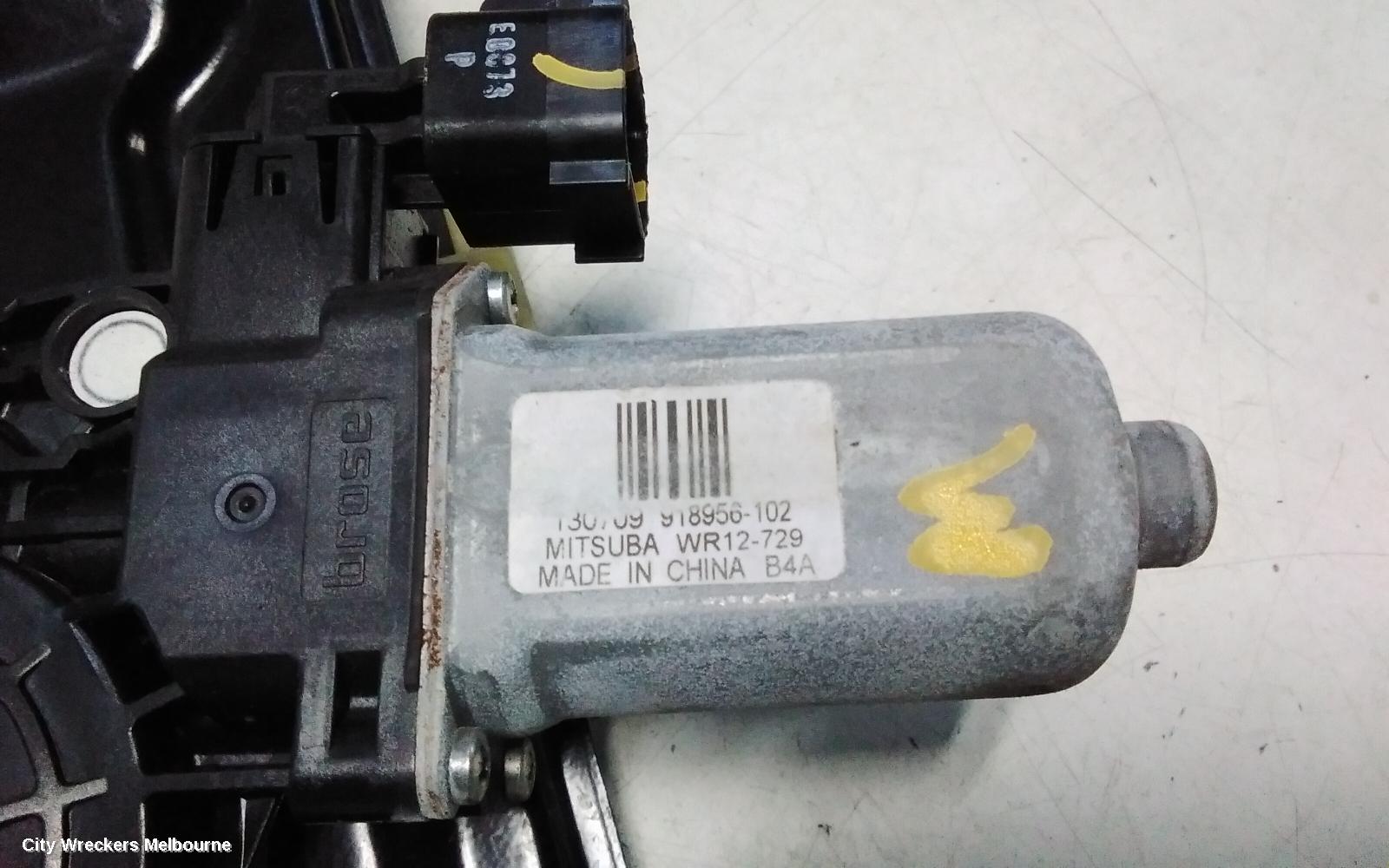 LAND ROVER RANGEROVER EVOQUE LEFT FRONT WINDOW REG/MOTOR, DOOR REG ASSY (REG AND MOTOR), 5DR, L538, 11/2011 - 01/2019 - Image 2