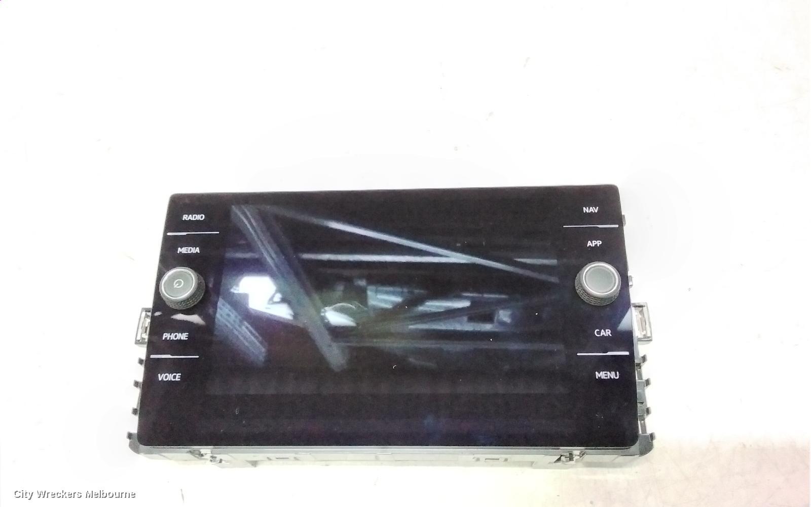 VOLKSWAGEN T-CROSS RADIO/CD/DVD/SAT/TV, DISPLAY UNIT, 8IN TOUCHSCREEN, W/ SAT NAV TYPE, C1, 01/2020 ONWARDS - Image 2