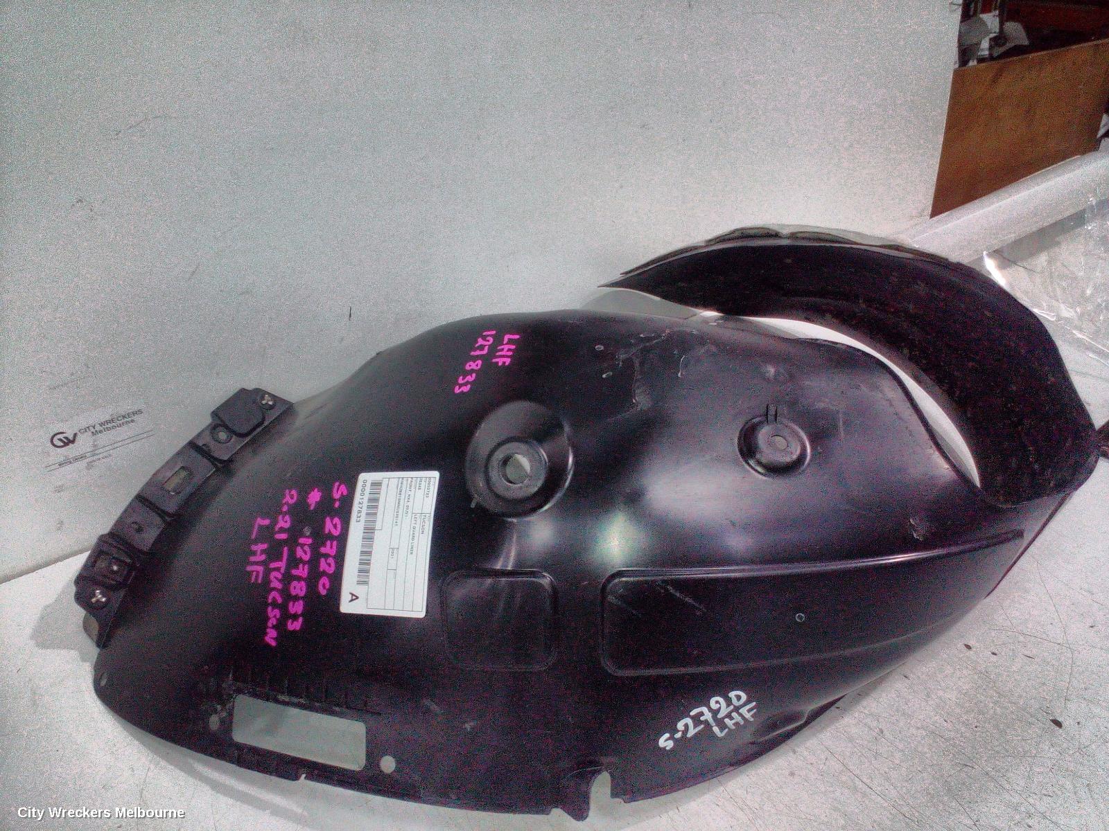 HYUNDAI TUCSON LEFT GUARD LINER, FRONT, NX4, 02/2021 ONWARDS - Image 3