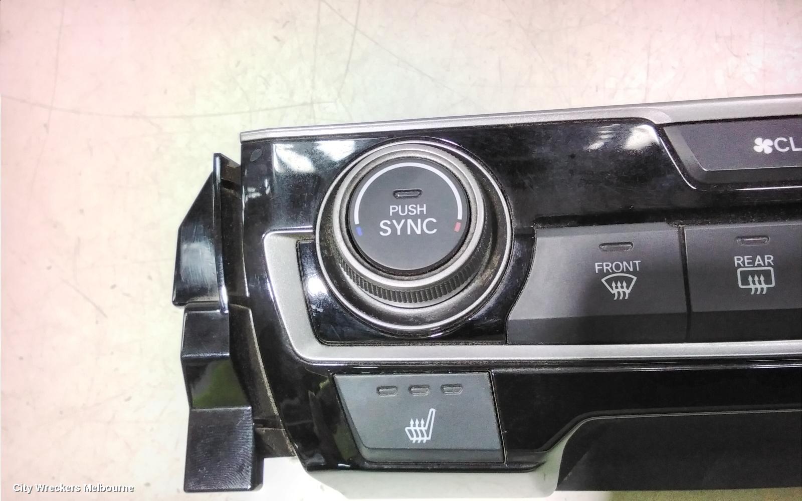 HONDA CIVIC HEATER/AC CONTROLS, 10TH GEN, SINGLE ZONE CLIMATE CONTROL TYPE, 05/2016 - 08/2021 - Image 3