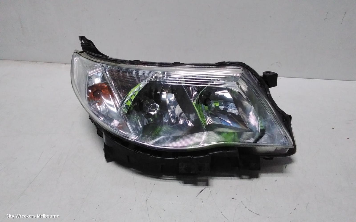 SUBARU FORESTER RIGHT HEADLAMP, SH, HALOGEN TYPE, X/XS, 02/2008 - 12/2012 - Image 1