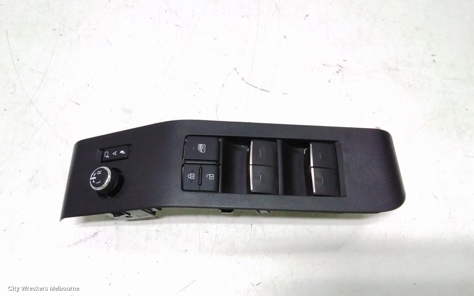TOYOTA KLUGER PWR DR WIND SWITCH, XU70 SERIES, RH FRONT (MASTER SWITCH), BLACK EDGE TYPE, 03/2021 ONWARDS - Image 1