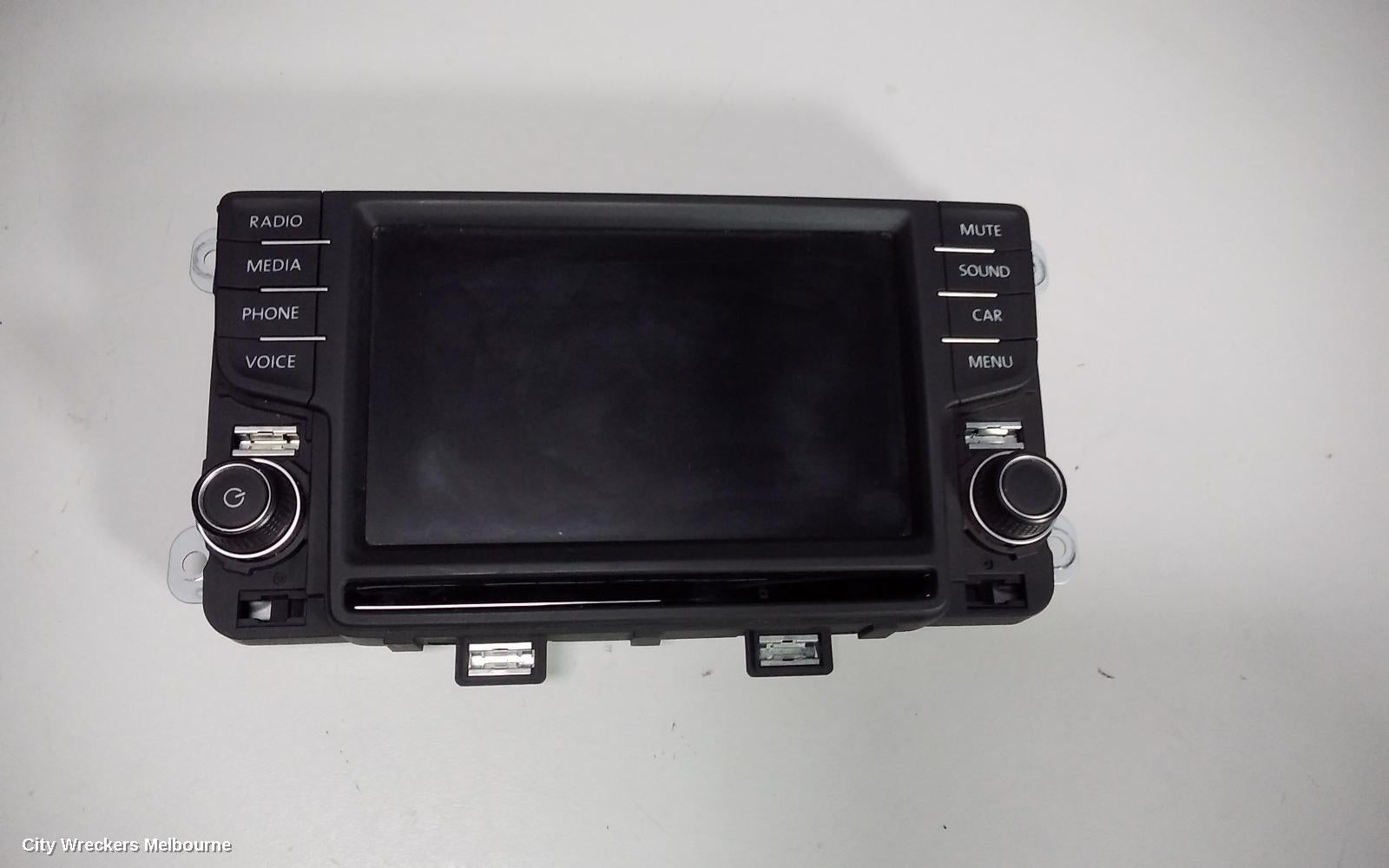 VOLKSWAGEN POLO RADIO/CD/DVD/SAT/TV, DISPLAY UNIT, 6.5IN COMPOSITION MEDIA, NON SAT NAV TYPE, 6R, 05/2010 - 09/2017 - Image 2