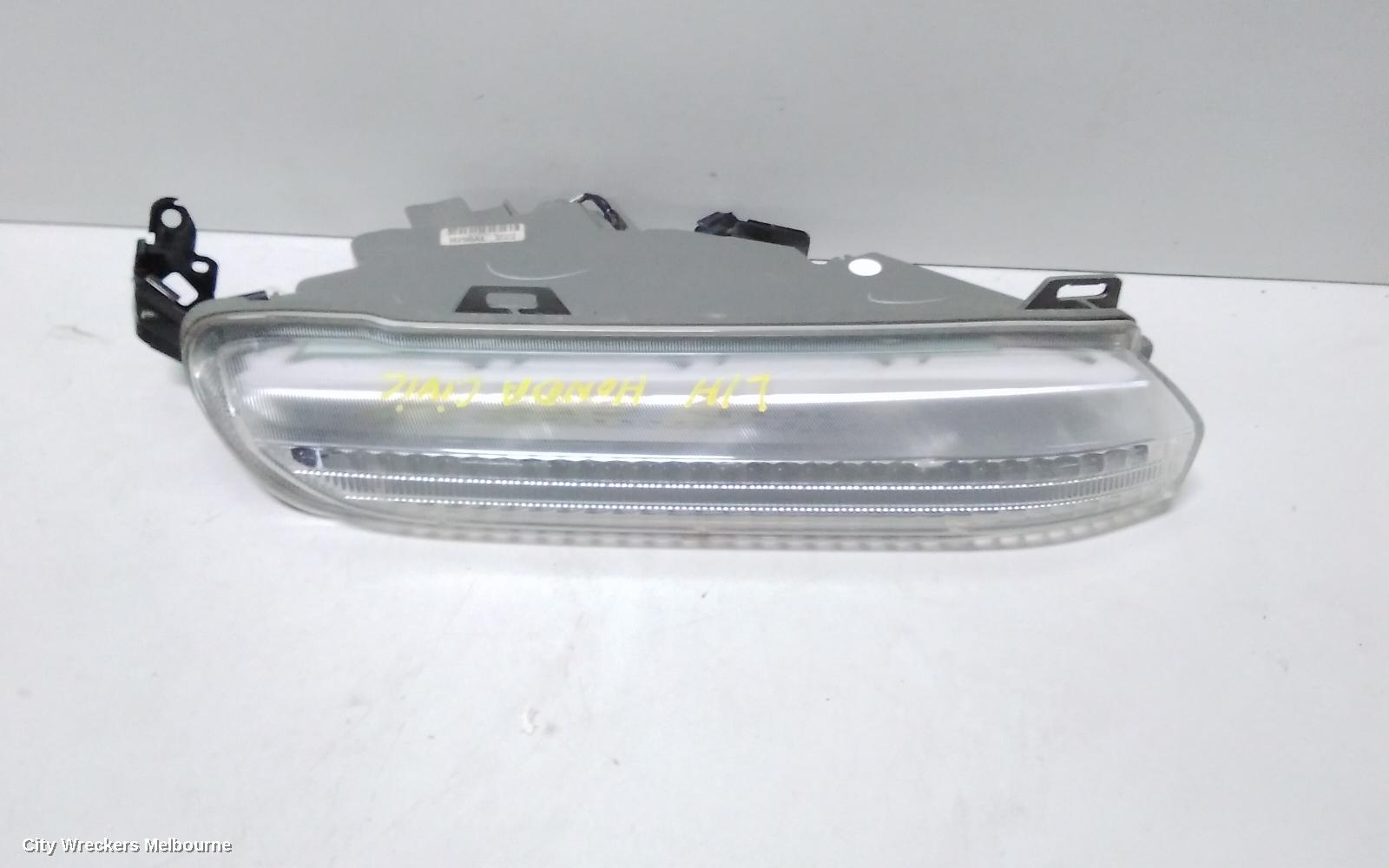 HONDA CIVIC LEFT INDICATOR/FOG/SIDE, DAYTIME RUNNING LAMP, 9TH GEN, HATCH (VIN SHHFK), 06/2012 - 03/2015 - Image 2