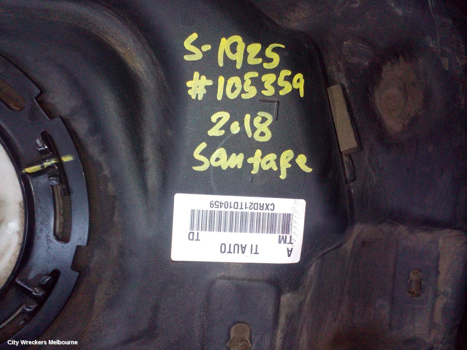 HYUNDAI SANTA FE FUEL TANK, TM, DIESEL, 03/2018 ONWARDS - Image 3