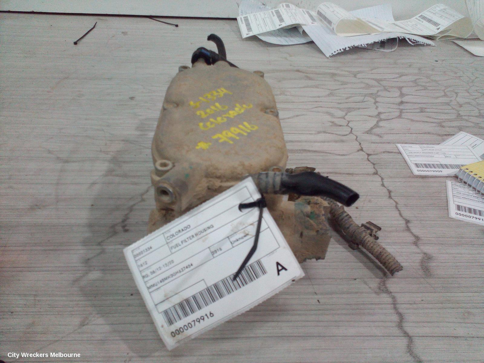 HOLDEN COLORADO FUEL FILTER HOUSING, RG, 06/2012 - 12/2020 - Image 1