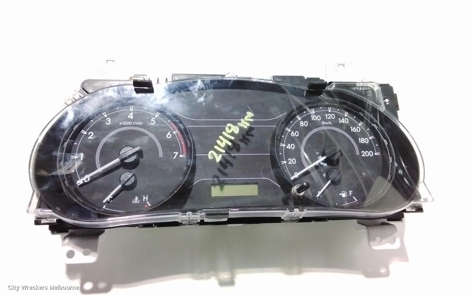 TOYOTA HILUX INSTRUMENT CLUSTER, INSTRUMENT CLUSTER, PETROL, MANUAL T/M, WORKMATE, 09/2015 - 08/2019 - Image 3