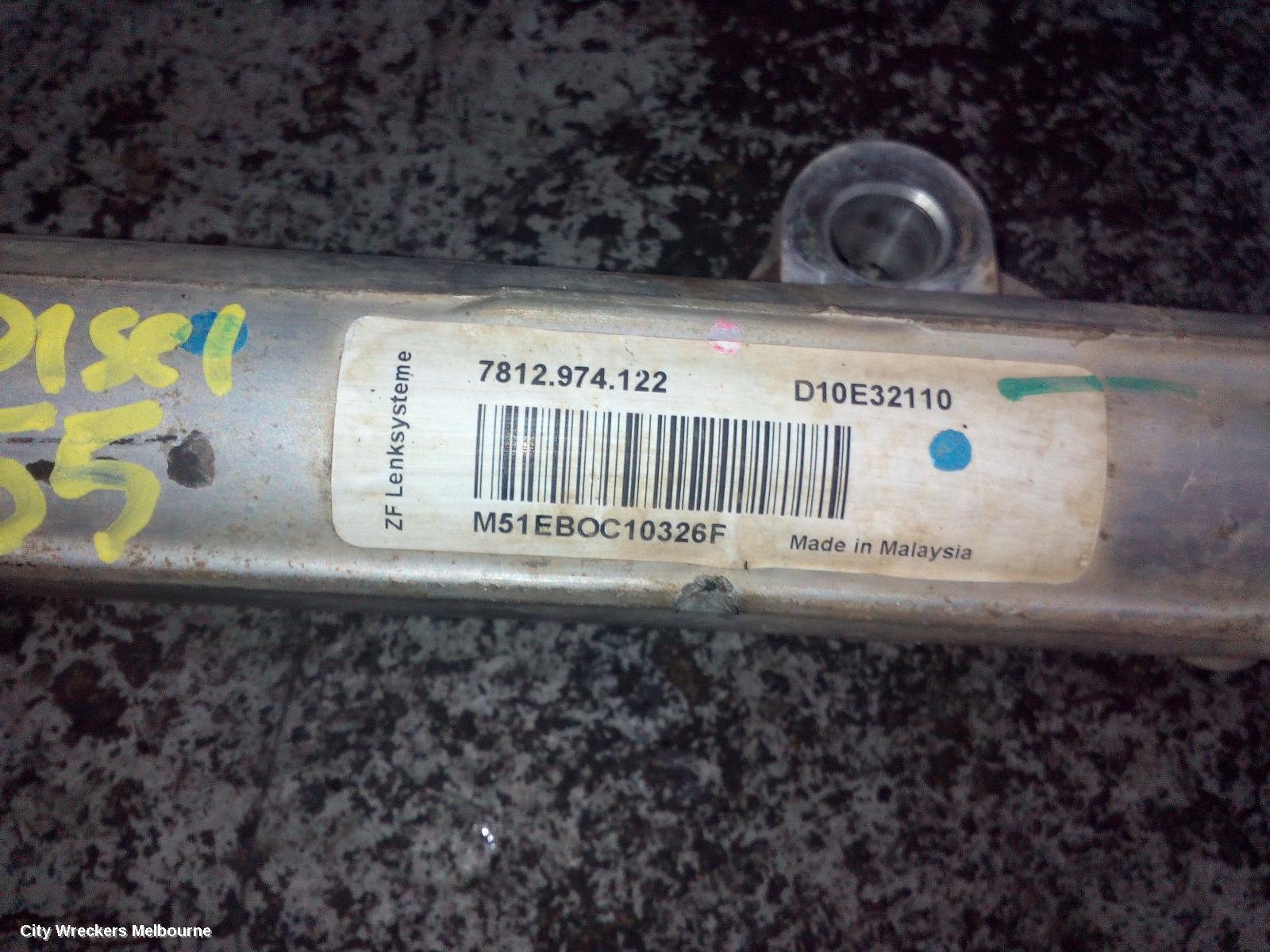 MAZDA CX3 STEERING BOX/RACK, DK, ELECTRIC, 03/2015 ONWARDS - Image 1
