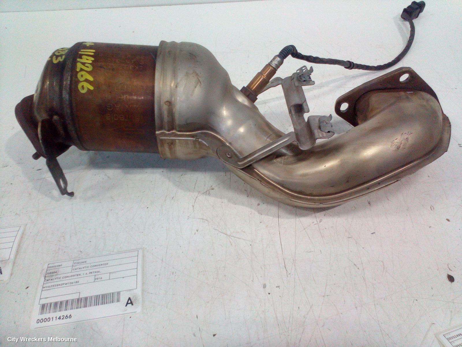 VOLKSWAGEN TIGUAN CATALYTIC CONVERTER, CATALYTIC CONVERTER, 1.4, PETROL, CAVD/CTHA/CAVA/CTHD CODE, 5N, 07/2011 - 08/2016 - Image 3