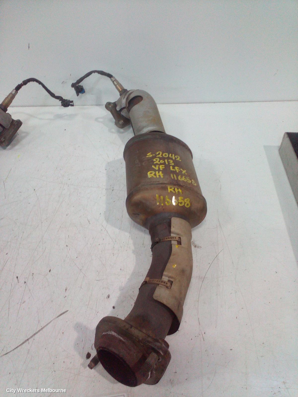 HOLDEN COMMODORE CATALYTIC CONVERTER, MANIFOLD-CAT TYPE, 3.6, LFX, RH SIDE, VF, 05/2013 - 12/2017 - Image 1