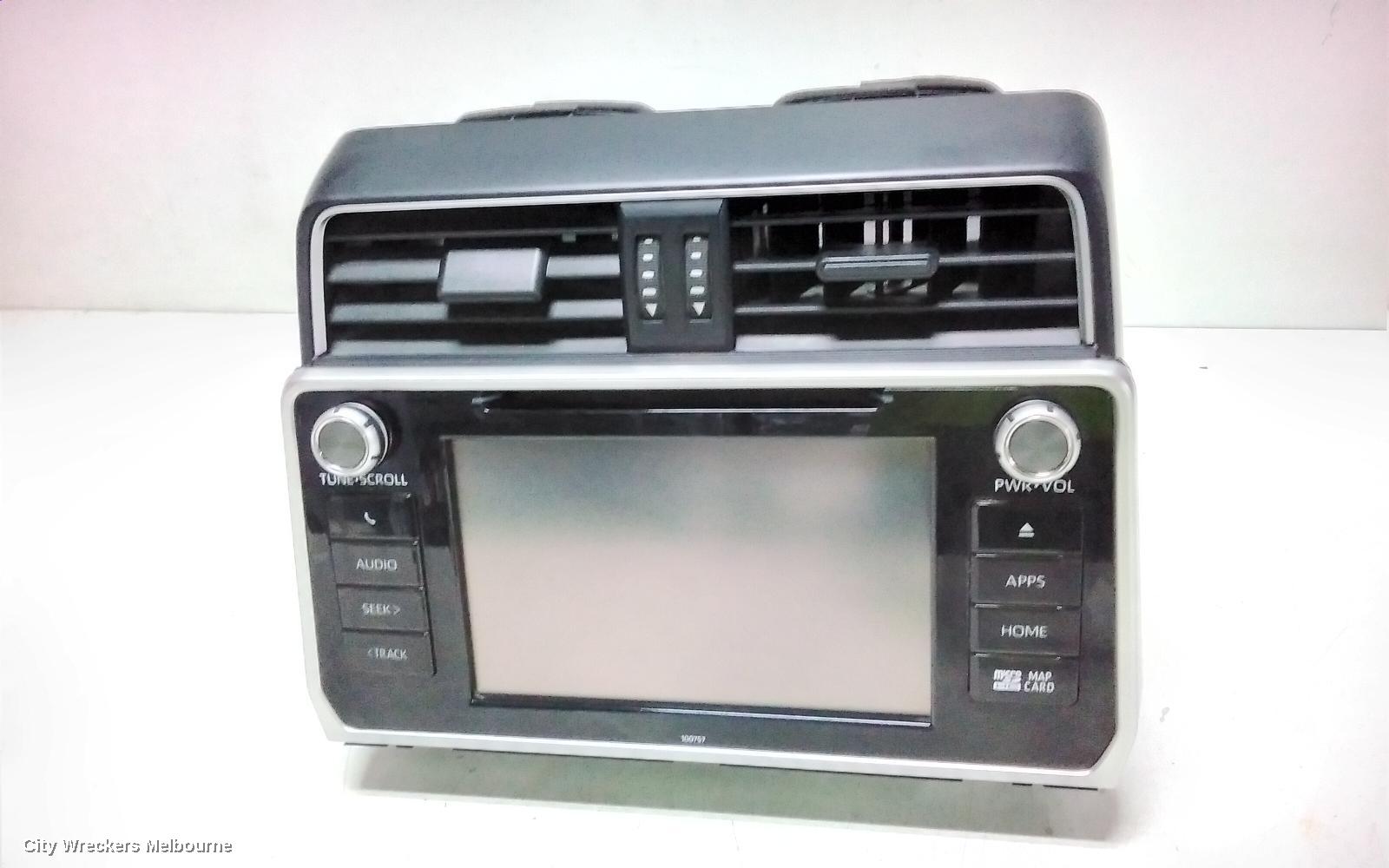 TOYOTA PRADO RADIO/CD/DVD/SAT/TV, DISPLAY/HEAD UNIT, SAT NAV TYPE, 9IN, 150 SERIES, 08/2017 ONWARDS - Image 2