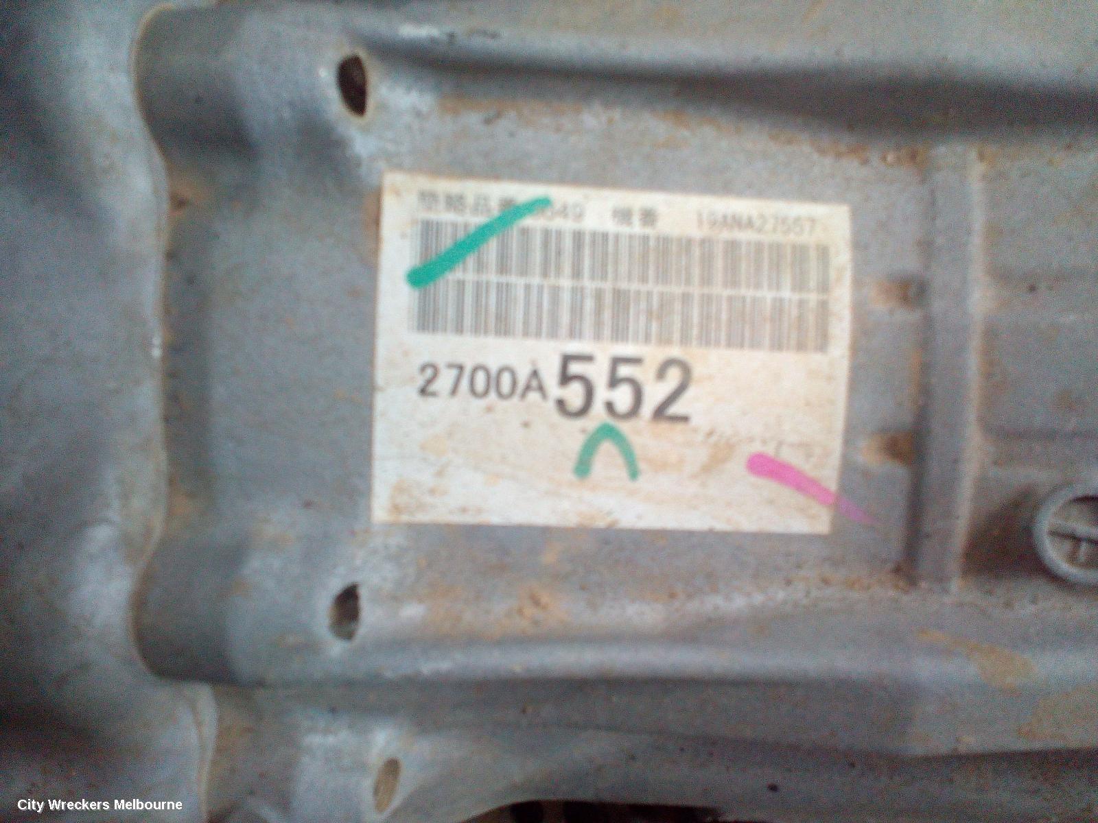 MITSUBISHI TRITON TRANS/GEARBOX, AUTO, 4WD, DIESEL, 2.4, 4N15, 6 SPEED (V6AWH TRANS CODE), W/ TRANSFER CASE, EASY SELECT 4WD TYPE, MR, 11/2018 - 10/2023 - Image 2