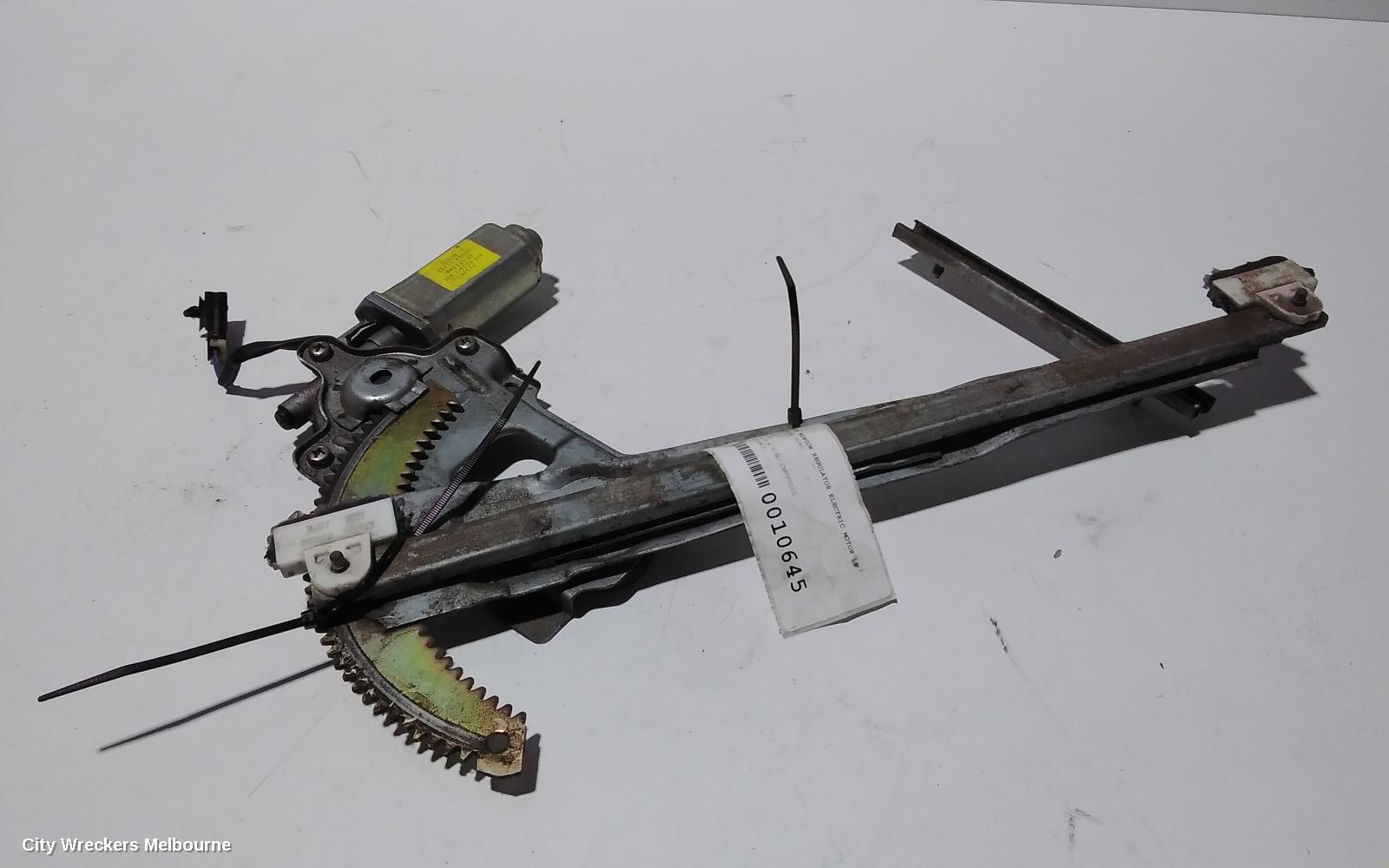 NISSAN PATROL LEFT FRONT WINDOW REG/MOTOR, Y61/GU, POWER, SCISSOR TYPE, 05/1999 - 04/2017 - Image 1