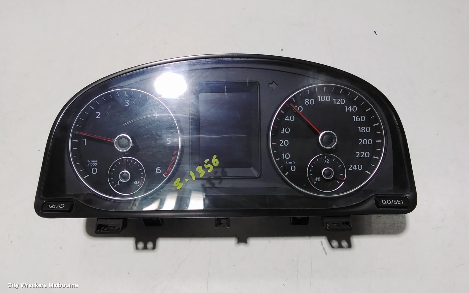 VOLKSWAGEN CADDY INSTRUMENT CLUSTER, P/N 2K0920876F, 2K, 08/2010 - 06/2015 - Image 1
