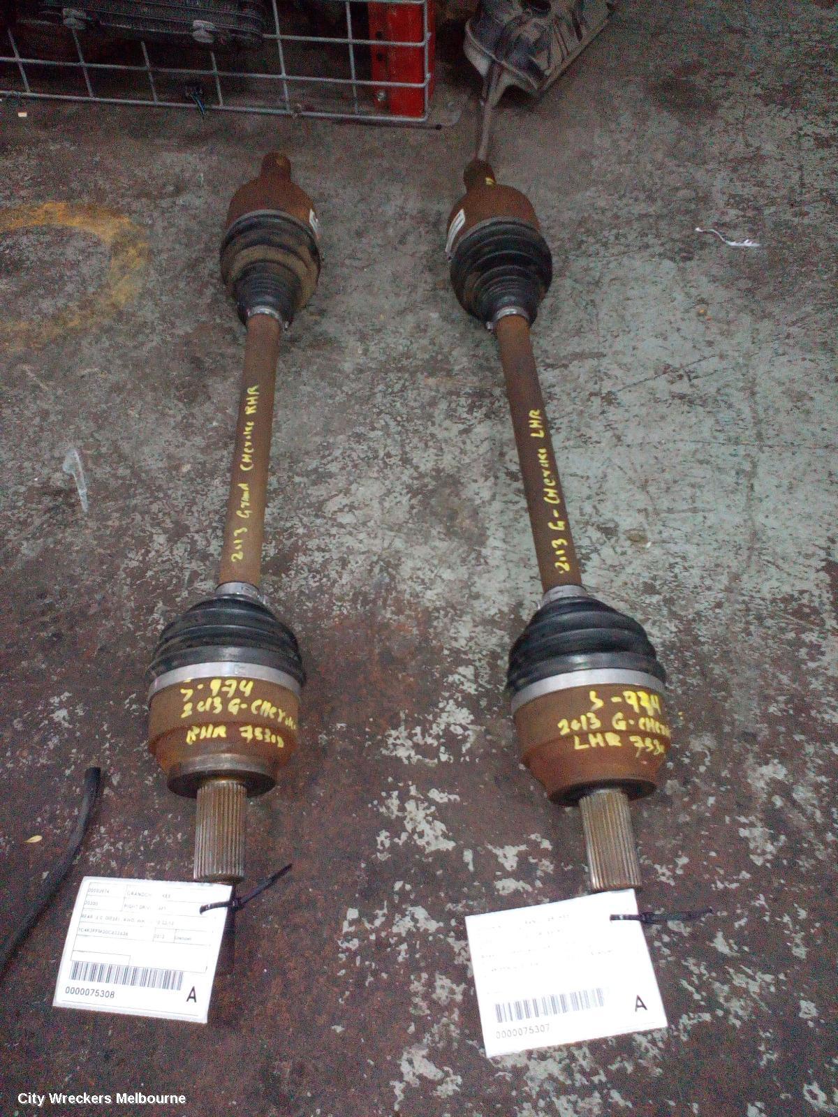 JEEP GRANDCHEROKEE RIGHT DRIVESHAFT, REAR, 3.0, DIESEL, AWD, WK, 10/2010 - 03/2013 - Image 2